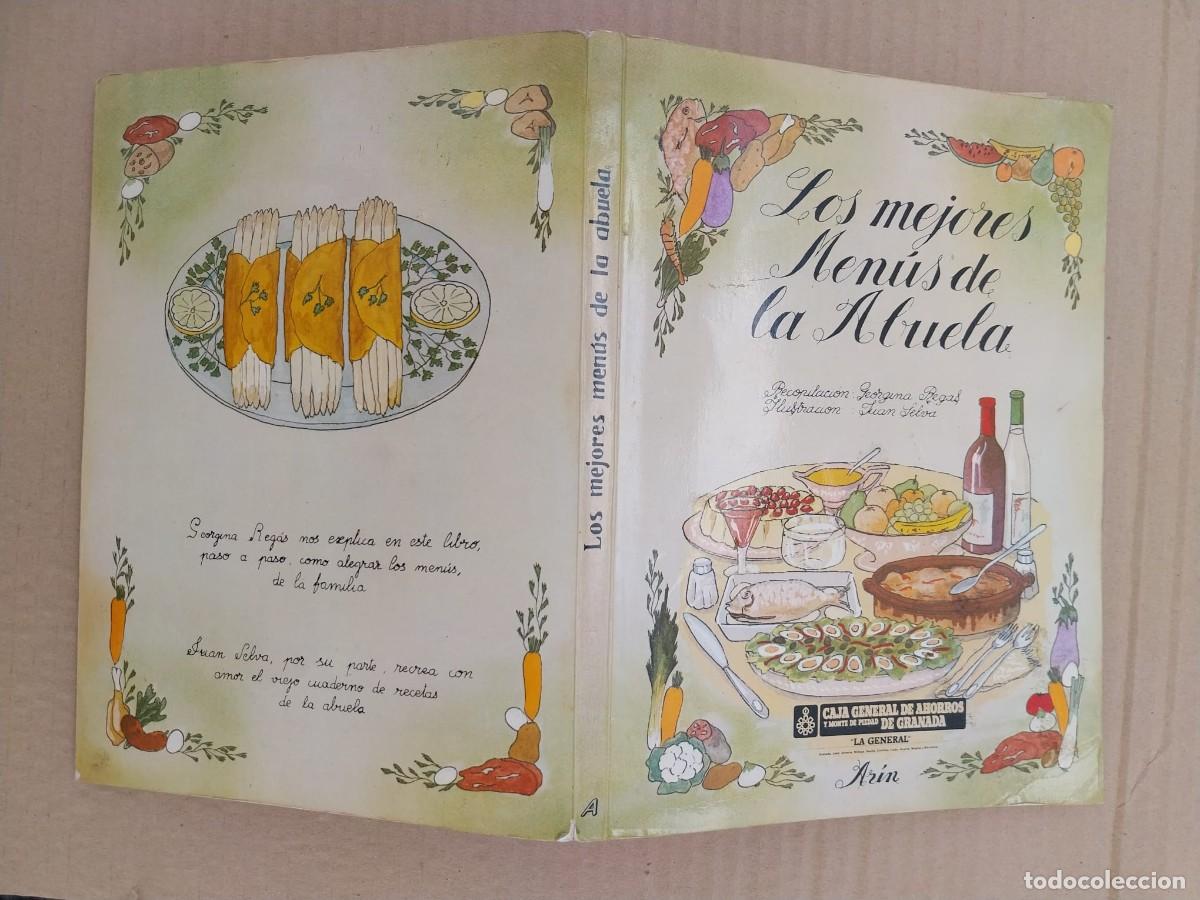 Libros de segunda mano: LOS MEJORES MEN&Uacute;S DE LA ABUELA - GEORGINA REG&Aacute;S Libro (24,5 x 18 cm.) con 176 p&aacute;ginas