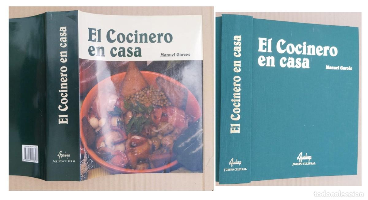 Libros de segunda mano: EL COCINERO EN CASA - Manuel Garc&eacute;s - Libro (24 x 19 cm.) 464 p&aacute;ginas, tapas duras
