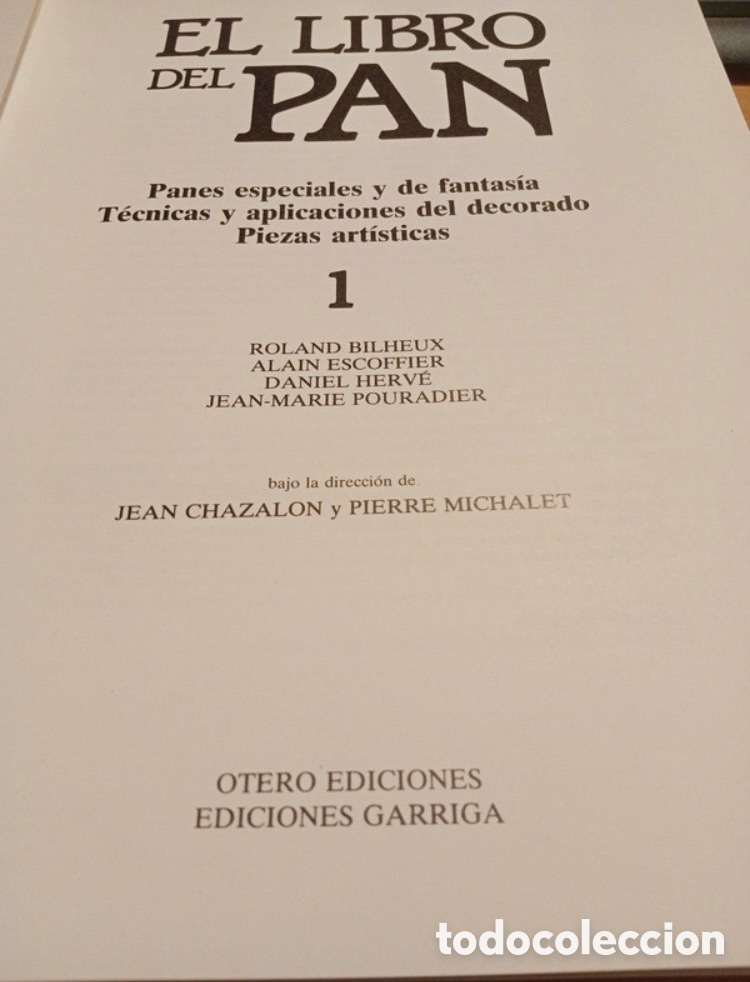 Libros de segunda mano: EL LIBRO DEL PAN. 2 TOMOS. - Foto 8