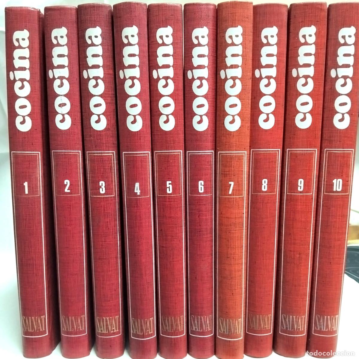 Libros de segunda mano: Enciclopedia Salvat de la Cocina (1972-1973) Direcci&oacute;n gastron&oacute;mica de N&eacute;stor Luj&aacute;n, Luigi Bettonica