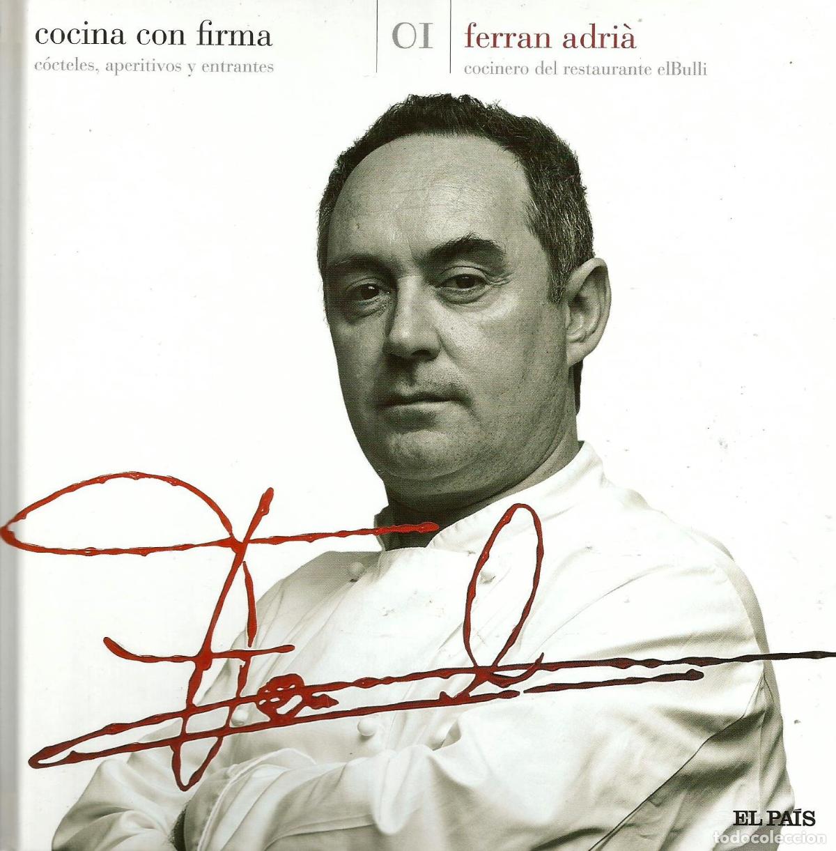Libros de segunda mano: Cocina con firma cocteles aperitivos y entrantes