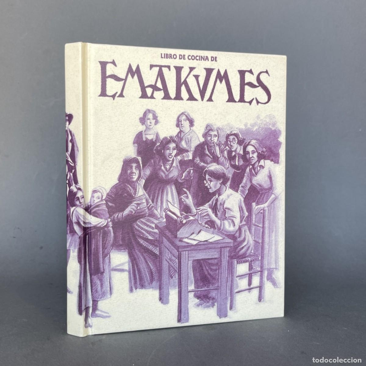 Libros de segunda mano: Libro de cocina de Emakumes - Fundaci&oacute;n Sabino Arana - Pais Vasco - Recetas