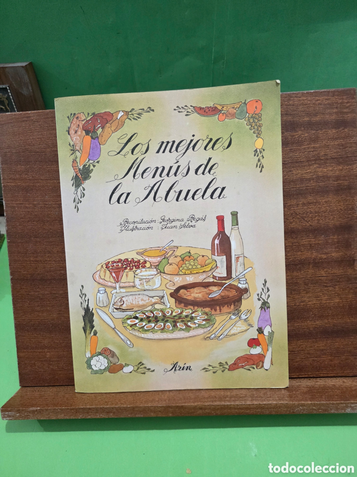 Libros de segunda mano: &rdquo;&rdquo;LOS MEJORES MEN&Uacute;S DE LA ABUELA&rdquo;&rdquo;...ARIN...1989...