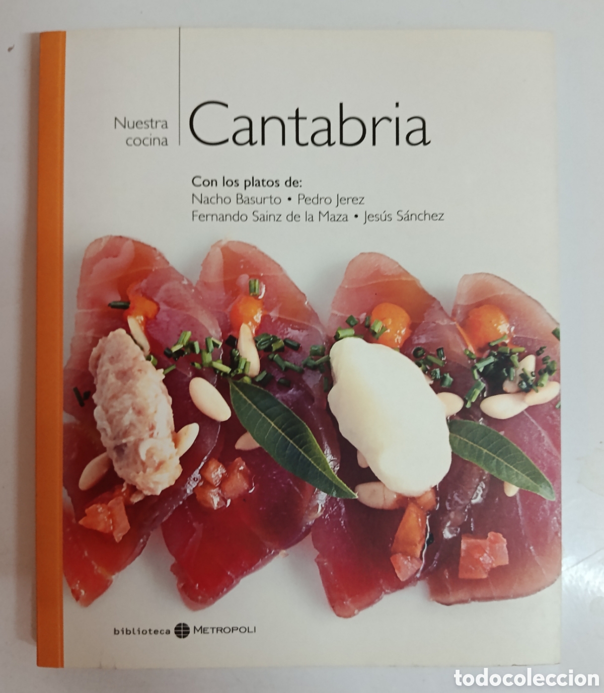 Libros de segunda mano: Nuestra cocina Cantabria biblioteca Metropoli El Mundo
