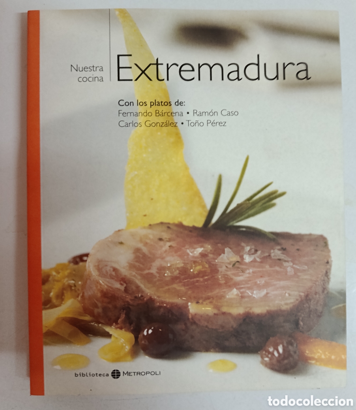 Libros de segunda mano: Nuestra cocina Extremadura biblioteca Metropoli El Mundo