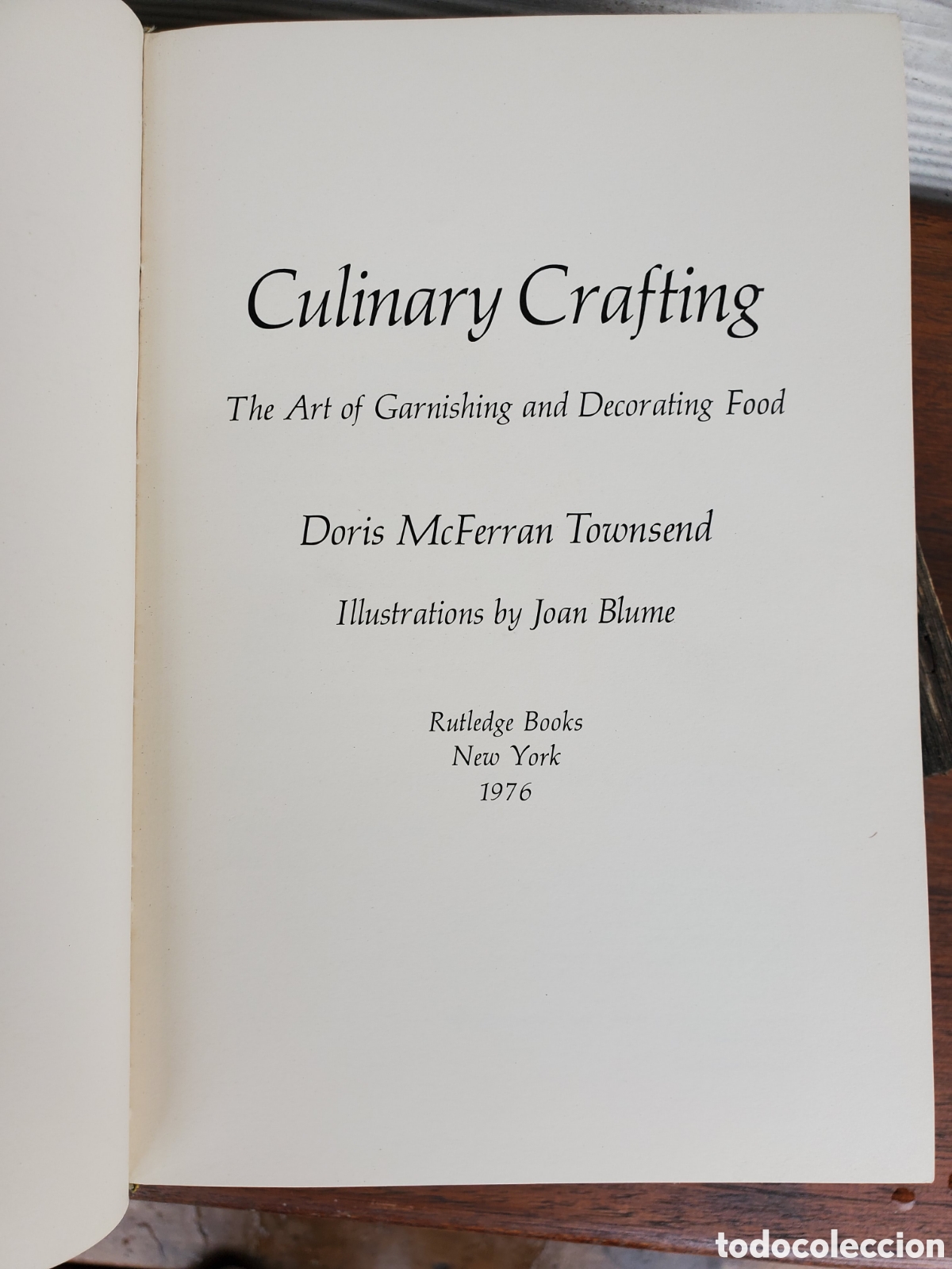 Libros de segunda mano: Culinary Crafting, Doris McFerran Townsend (1976) - Foto 7