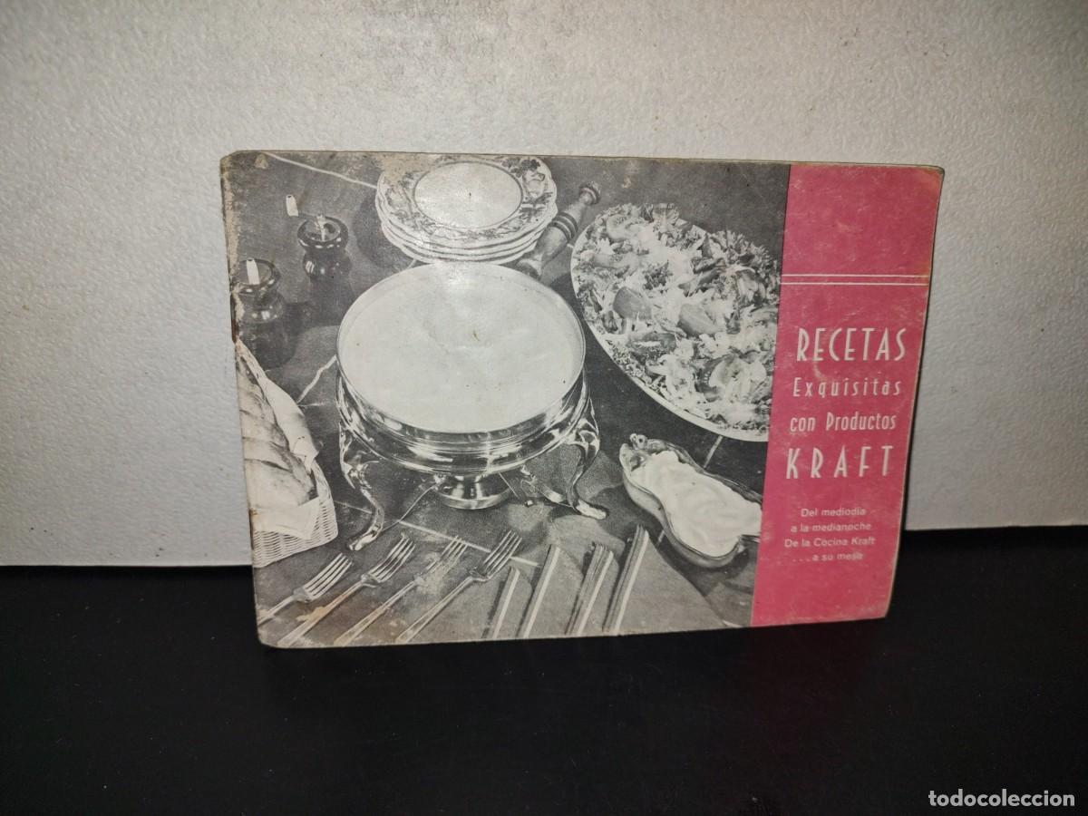 Libros de segunda mano: 202- Recetario De Cocina Vintage: Recetas Exquisitas Con Productos Kraft - 60's - 70's