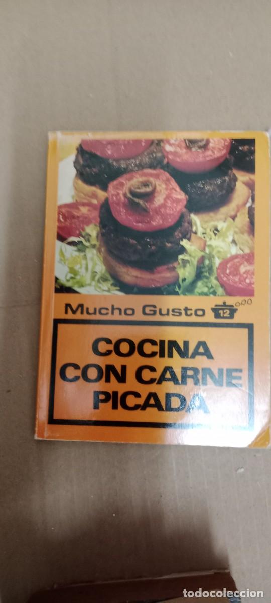 Libros de segunda mano: COCINA CON CARNE PICADA MUCHO GUSTO LIBRO CU-05