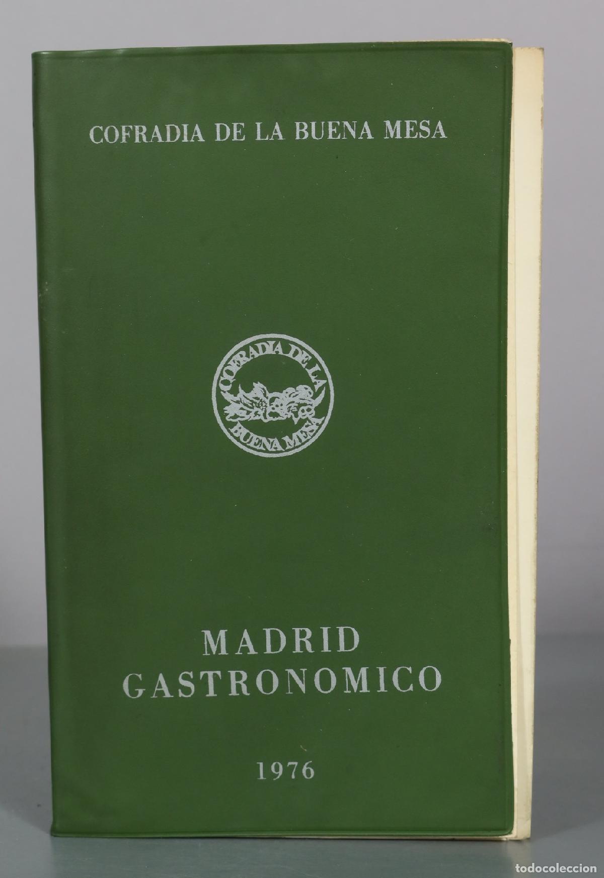 Libros de segunda mano: Cofradia de la Buena Mesa - Madrid Gastronomico