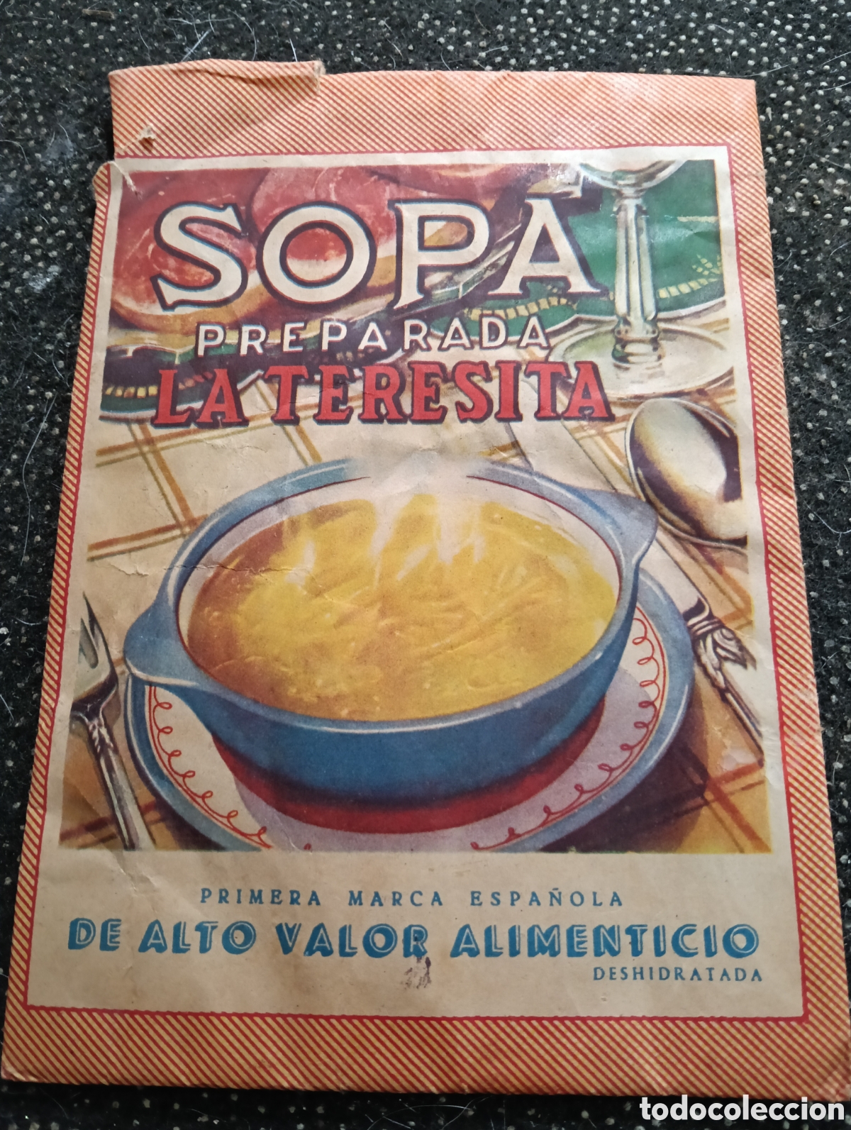 Libros de segunda mano: Sobre de sopa vac&iacute;o de LA TERESITA, Villafranca del Pened&eacute;s Barcelona