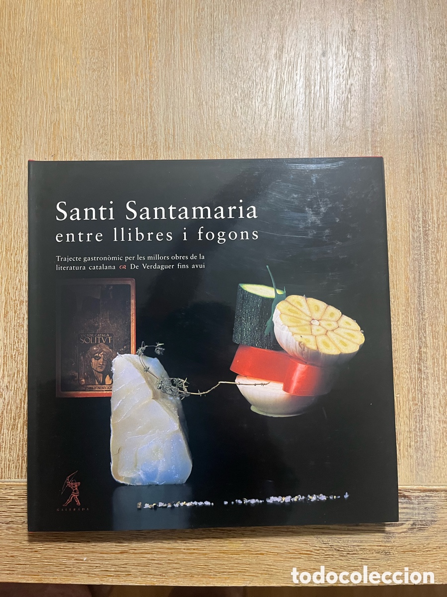 Libros de segunda mano: Santi Santamar&iacute;a Entre llibres i fogons