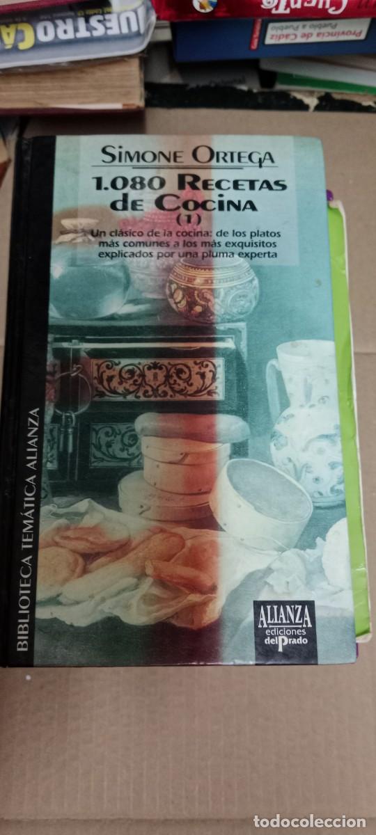Libros de segunda mano: 1080 recetas de cocina - ; Simone Ortega LIBRO GG-OT