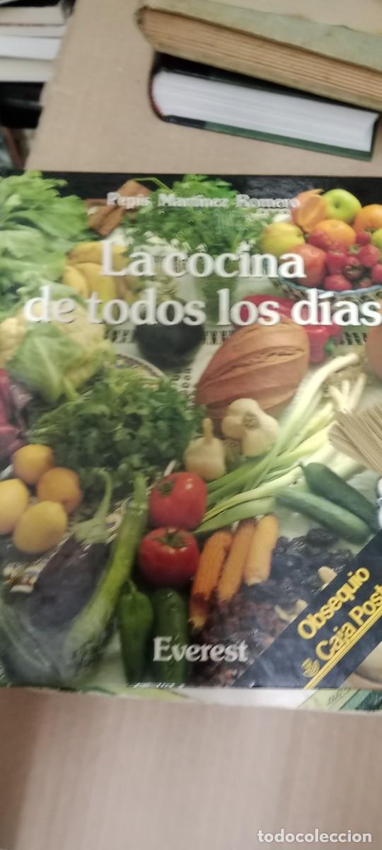 Libros de segunda mano: LA COCINA DE TODOS LOS D&Iacute;AS &mdash; Pepi Mart&iacute;nez Romero &mdash; Everest G-FORT
