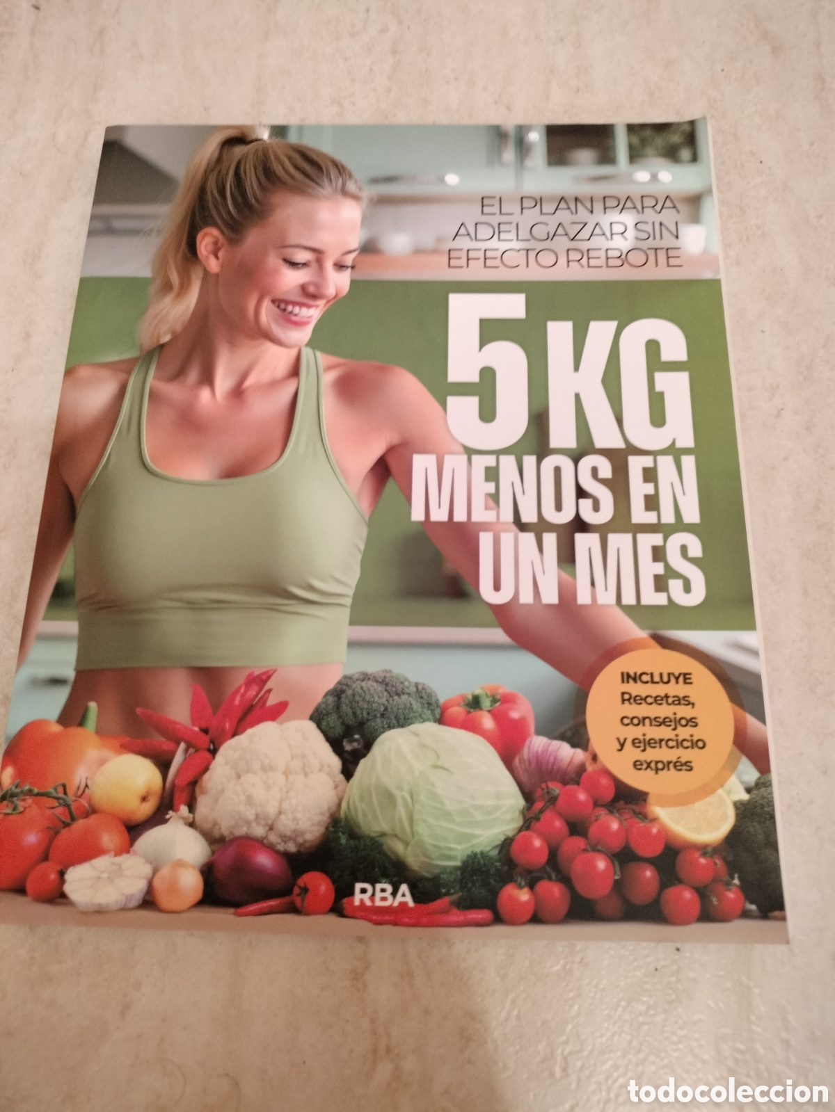 Libros de segunda mano: 5 kg menos en un mes - Editorial RBA - El plan para adelgazar sin efecto rebote