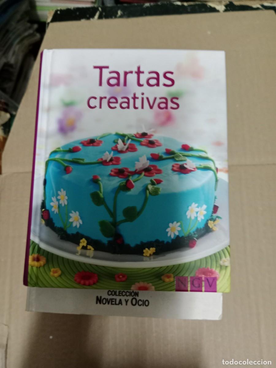 Libros de segunda mano: TARTAS CREATIVAS COCINA LIBRO E-SAN