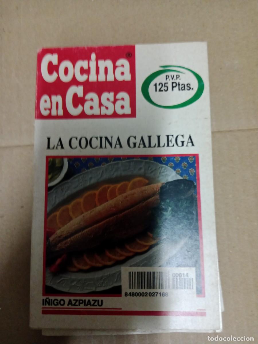 Libros de segunda mano: COCINA EN CASA. N&ordm; 14 : La cocina gallega / &Iacute;&ntilde;igo Azpiazu ; Gallina Blanca. - Editorial LIBRO E-SAN