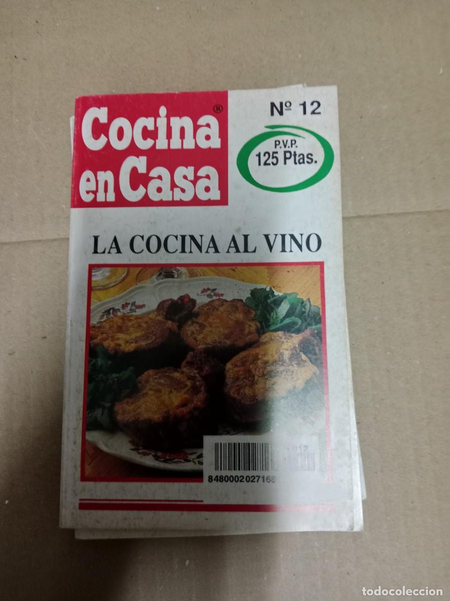 Libros de segunda mano: COCINA EN CASA. N&ordm; 12. LA COCINA AL VINO. GALLINA BLANCA LIBRO E-SAN