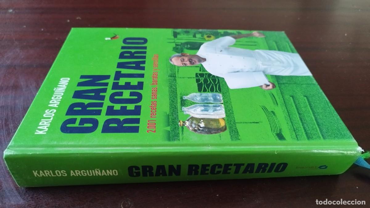 Libros de segunda mano: GRAN RECETARIO / KARLOS ARGUI&Ntilde;ANO / CAJA 604
