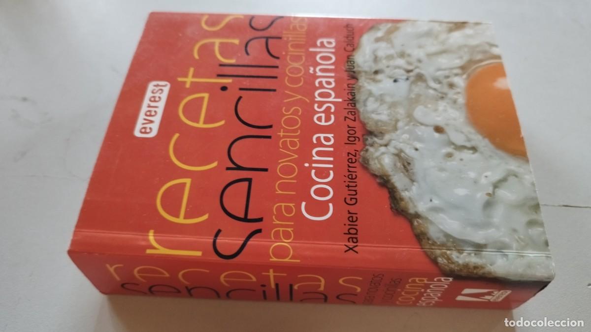 Livros em segunda m&atilde;o: RECETAS SENCILLAS COCINA ESPA&Ntilde;OLA / Guti&eacute;rrez / Igor Zalakain / EVA 215 / EVEREST