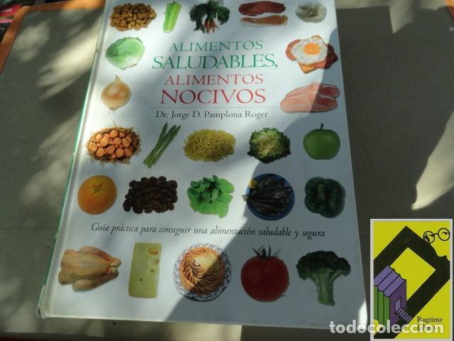 Livros em segunda m&atilde;o: PAMPLONA ROGER, Jorge: Alimentos saludables, alimentos nocivos