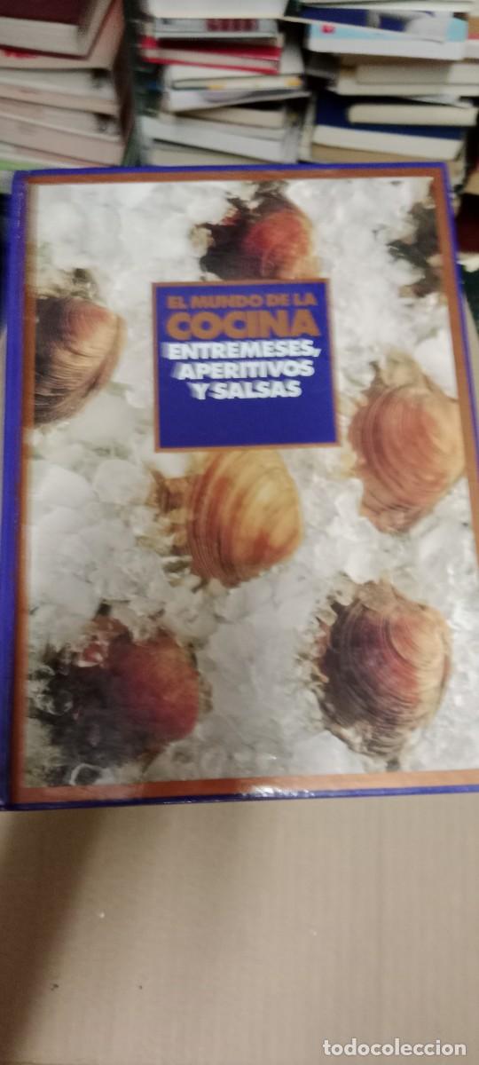 Livros em segunda m&atilde;o: EL MUNDO DE LA COCINA ENTREMESES APERITIVOS Y SALSAS LIBRO CU-2A