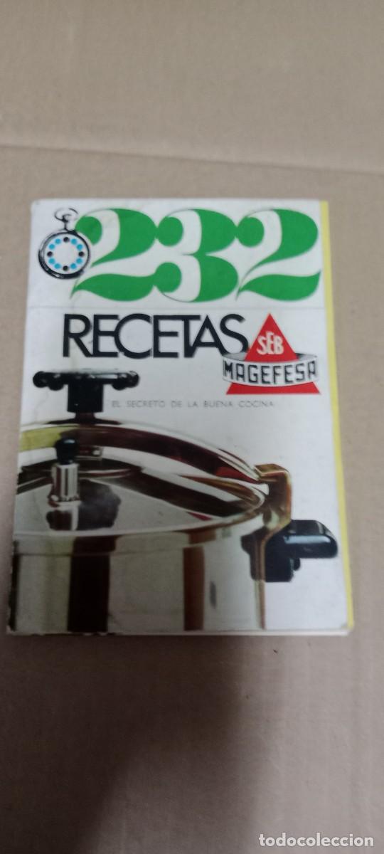 Livros em segunda m&atilde;o: 232 RECETAS MAGEFESA MAL ESTADO G-CAR69C