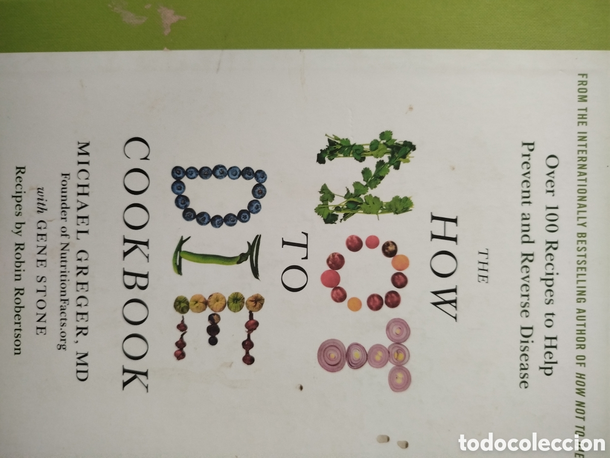 Livros em segunda m&atilde;o: How not to die recetas