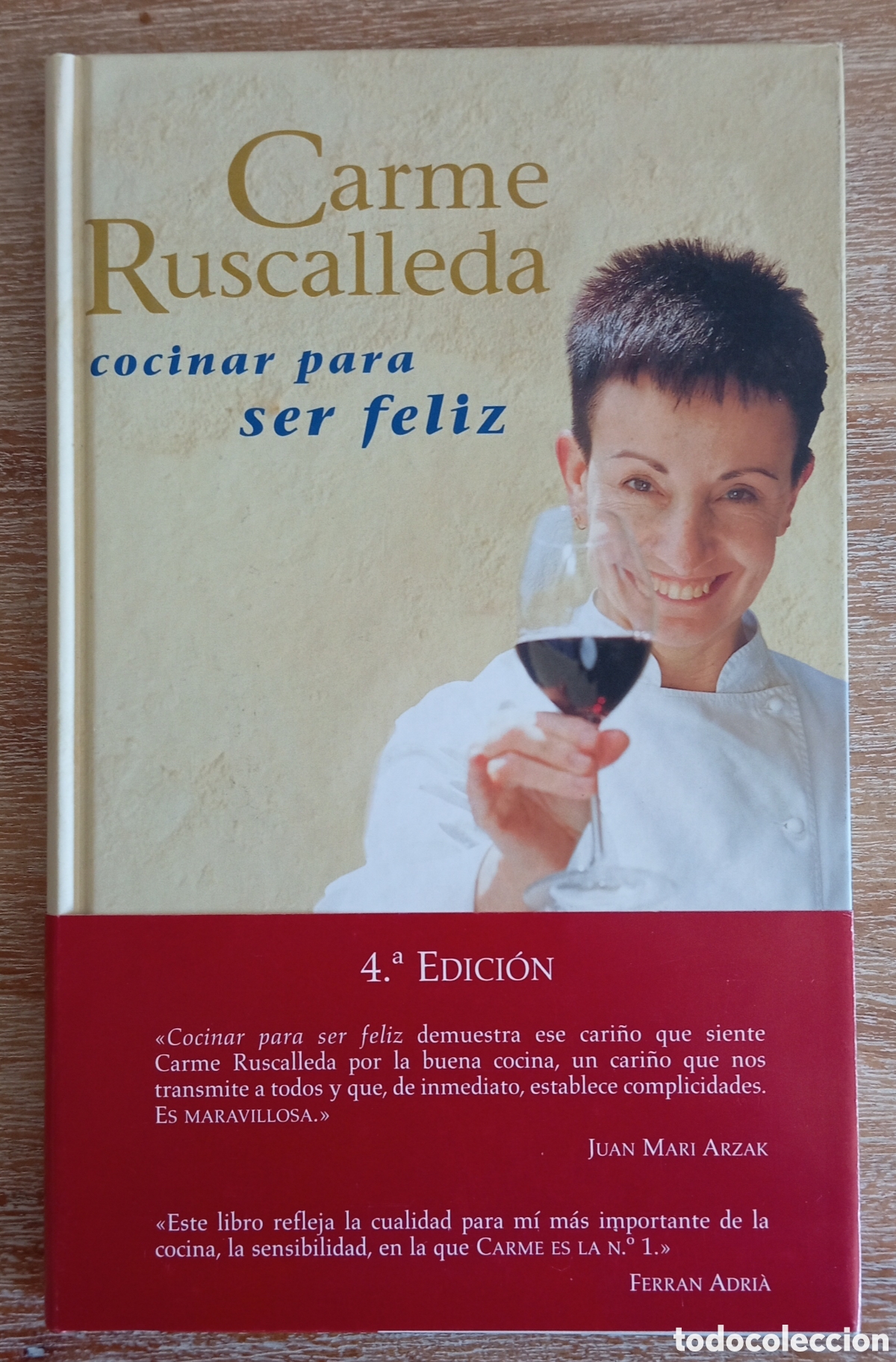 Libros de segunda mano: COCINAR PARA SER FELIZ - CARME RUSCALLEDA