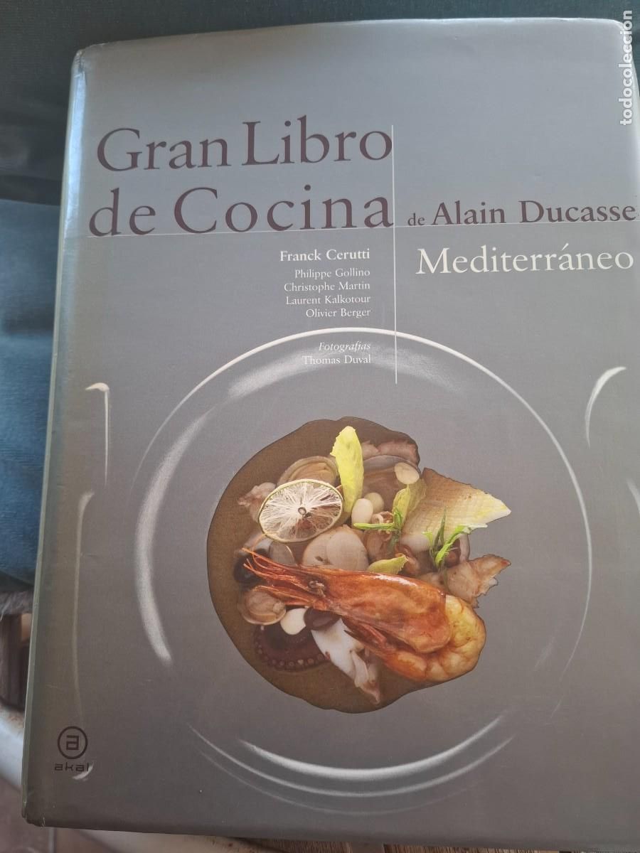 Libros de segunda mano: Gran libro de cocina de Alain Ducasse. Mediterr&aacute;neo
