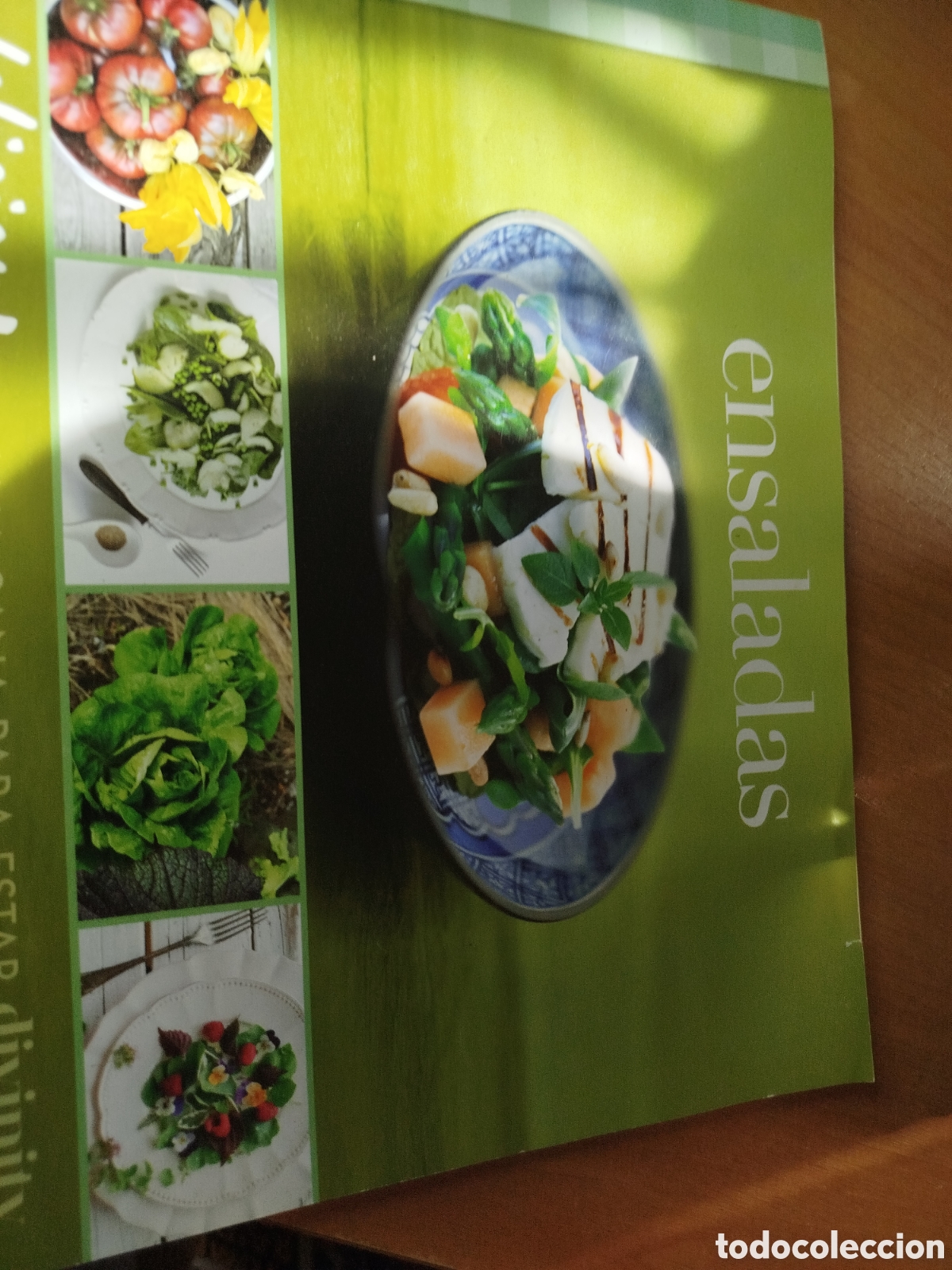 Libros de segunda mano: Ensaladas. Delicious. Cocina sano para estar Divinity. Para adelgazar comiendo sano