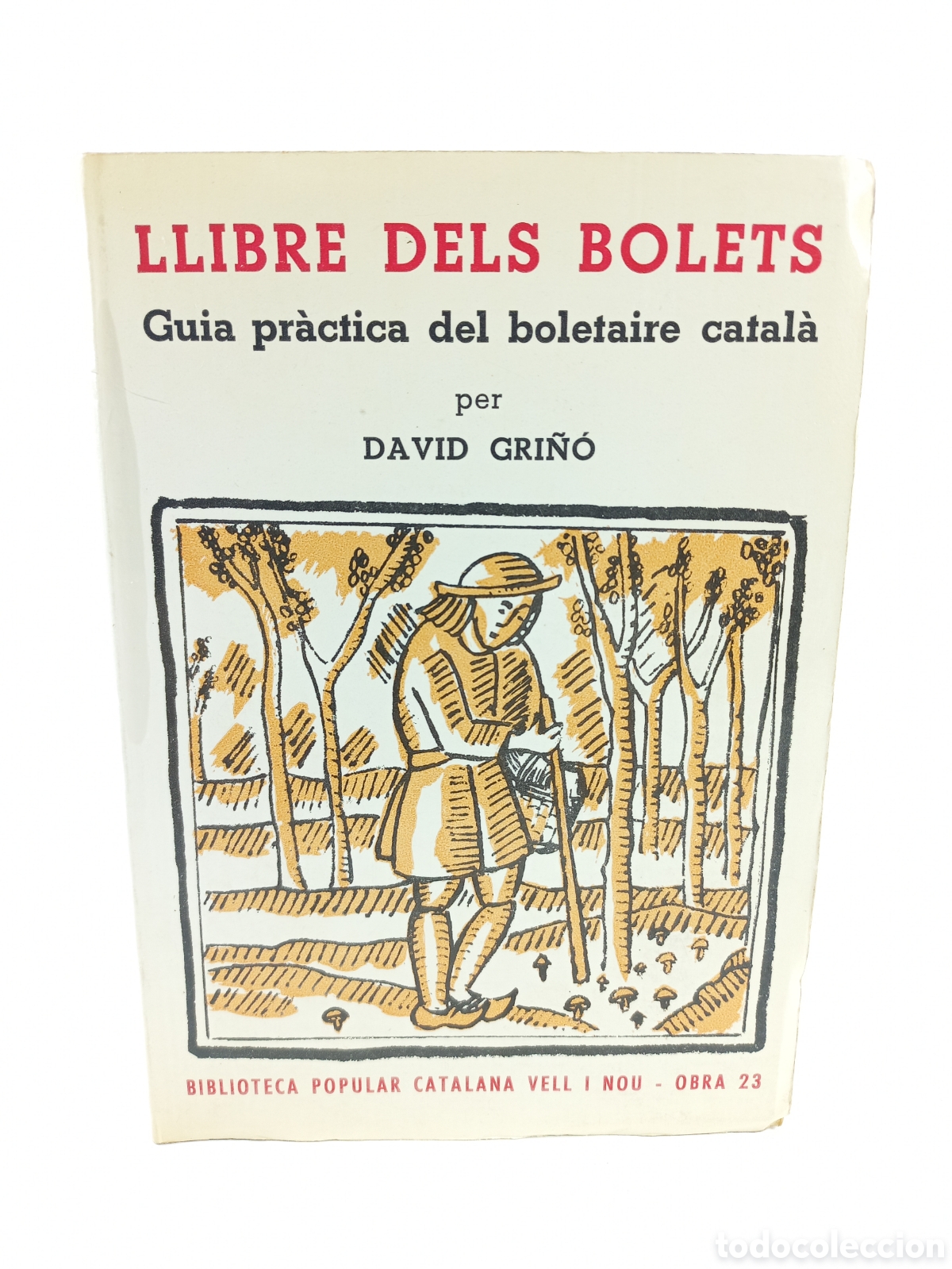 Libros de segunda mano: Llibre dels Bolets. David Gri&ntilde;&oacute;. Editorial Mill&aacute;, 1977. Catal&aacute;n. Setas. Ilustrado.