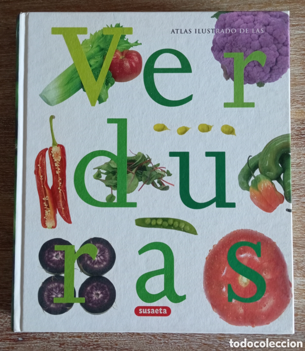 Libros de segunda mano: ATLAS ILUSTRADO DE LAS VERDURAS - SUSAETA
