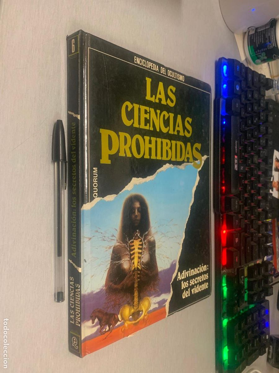 Libros de segunda mano: LAS CIENCIAS PROHIBIDAS N&ordm; 6 ADIVINACI&Oacute;N: LOS SECRETOS DEL VIDENTE / QUORUM 1987