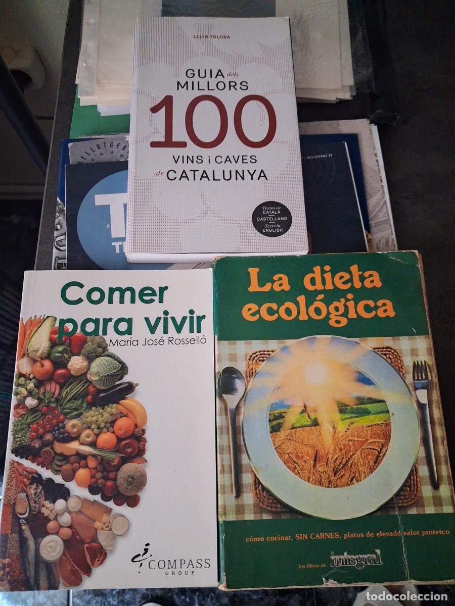 Libros de segunda mano: LIBROS DE COCINA Y GUIA DE VINOS