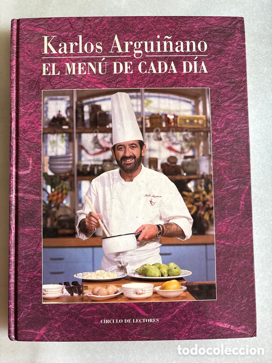 Libros de segunda mano: El menu de cada dia. Karlos Argui&ntilde;ano