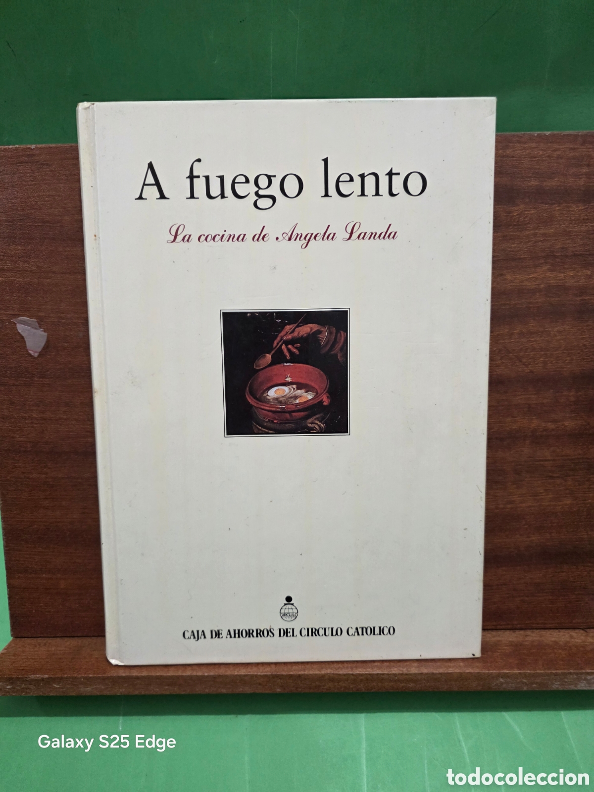 Libros de segunda mano: &rdquo;&rdquo;A FUEGO LENTO&rdquo;&rdquo;...LA COCINA DE ANGELA LANDA...CAJA DE AHORROS DEL CIRCULO CAT&Oacute;LICO DE BURGOS..1993