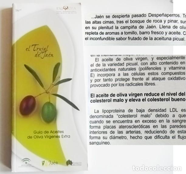 Libros de segunda mano: EL TRUJAL DE JA&Eacute;N GU&Iacute;A DE ACEITES OLIVA V&Iacute;RGENES EXTRA - LIBRO ACEITE VIRGEN GASTRONOM&Iacute;A ORO ANDALUZ