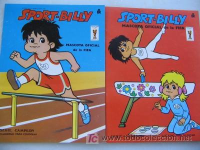 Libros de segunda mano: LOTE DE 2 CUENTOS DE COLOREAR DE SPORT BILLY - Foto 1