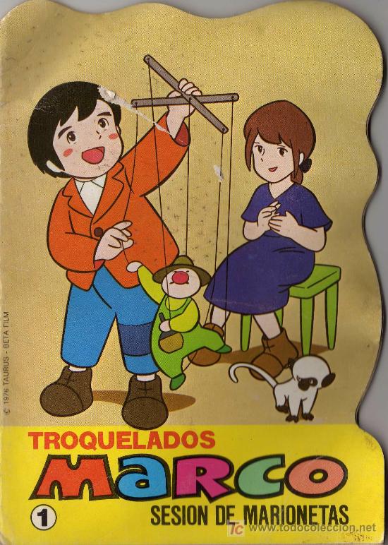 Libros de segunda mano: CUENTO TROQUELADO DE MARCO TITULADO SESION DE MARIONETAS - Foto 1