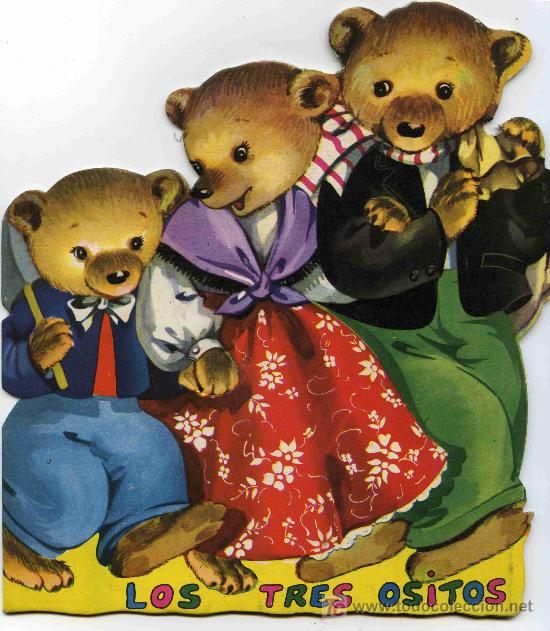 Libros de segunda mano: CUENTO TROQUELADO LOS TRES OSITOS - Foto 1