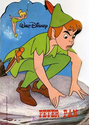 Libros de segunda mano: CUENTO TROQUELADO DE        PETER PAN        WALT DISNEY - Foto 1