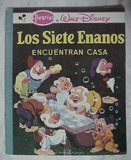 Libros de segunda mano: cuento Walt Disney Los siete enanos - Foto 1