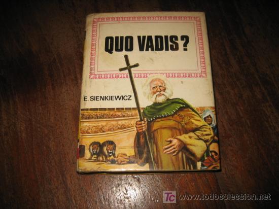 Libros de segunda mano: QUO VADIS ? - Foto 1