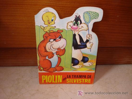 Libros de segunda mano: PIOL&Iacute;N EN LA TRAMPA DE SILVESTRE - CUENTO TROQUELADO