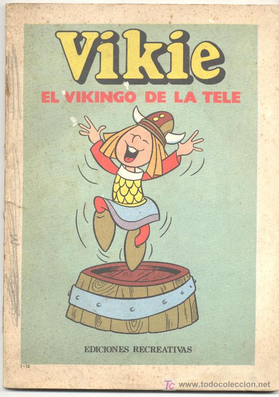 Libros de segunda mano: VIKIE EL VIKINGO DE LA TELE - Foto 1