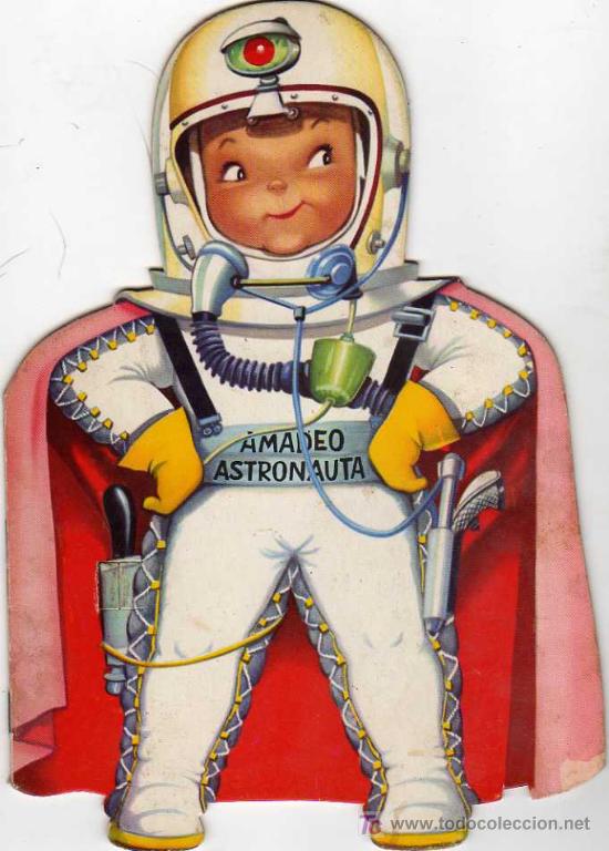 Libros de segunda mano: M8 AMADEO ASTRONAUTA, TEXTO Y DIBUJOS DE FERRANDIZ, 1970 - Foto 1