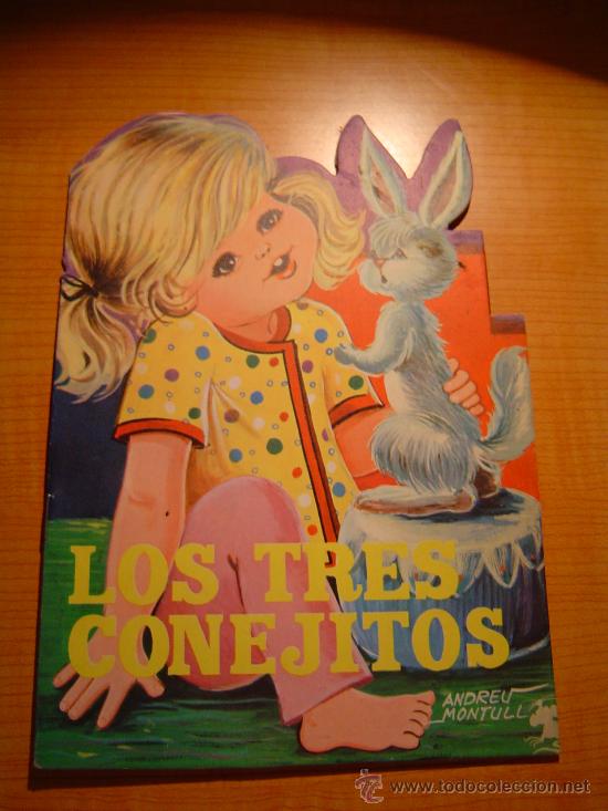 Libros de segunda mano: CUENTO TROQUELADO LOS TRES CONEJITOS - Foto 1