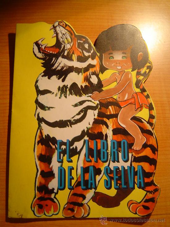 Libros de segunda mano: CUENTO  TROQUELADO EL LIBRO DE LA SELVA EDITORIAL VILMAR - Foto 1