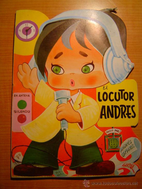 Libros de segunda mano: CUENTO TROQUELADO EL LOCUTOR ANDRES EDITORIAL VILMAR - Foto 1