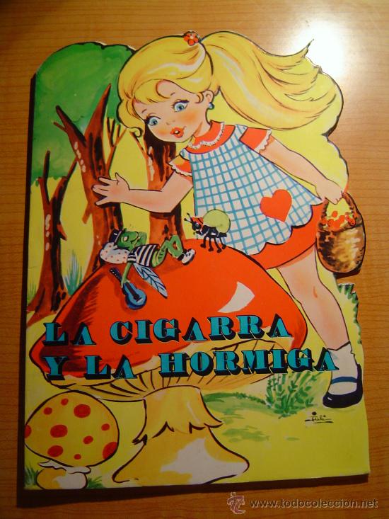 Libros de segunda mano: CUENTO TROQUELADO LA CIGARRA Y LA HORMIGA  EDITORIAL VILMAR - Foto 1